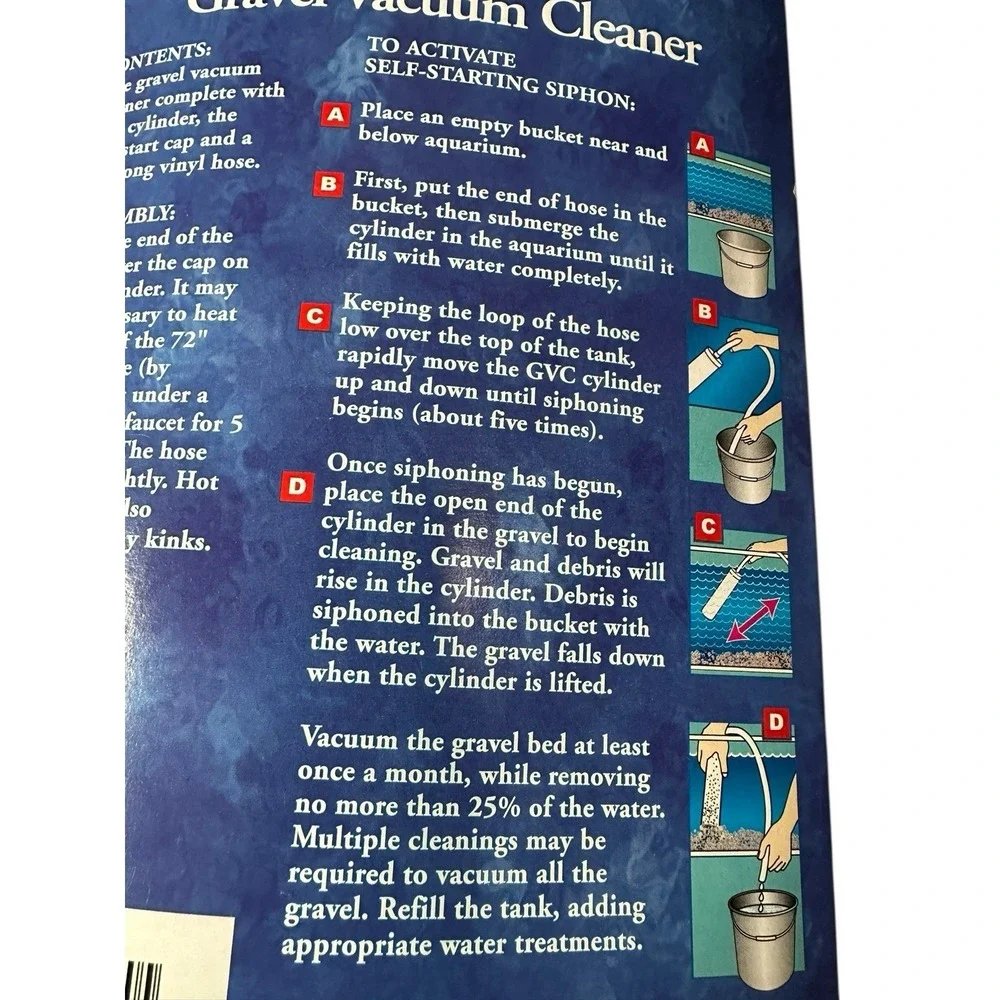 aqua culture regular gravel vacuum cleaner